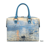Handbags with theme of Monet paintings, “Impression, Sunrise” created in 1872; the name “Impressionists” derives from this artwork.