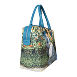24 M-8, Handbag - Claude Monet, Camille Monet and a Child in the Artist's Garden in Argenteuil