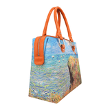 26 M-14, Handbag - Claude Monet, The Cliff Walk at Pourville
