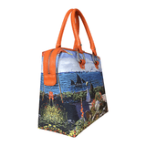 27 M-1, Handbag - Claude Monet, Garden at Sainte Adresse