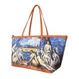 Handbags with theme of Cézanne paintings, The Large Bathers (The Bathers); a masterpiece that Cézanne spent more than 7 years working on it till his death in 1906.