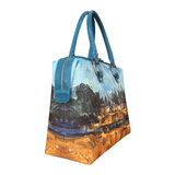 40 C-7, Handbag - Paul Cézanne, Riverbanks