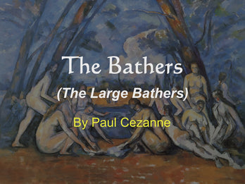 The Large Bathers (The Bathers), by Paul Cézanne in 7 years of 1898-1905, background and story of the painting, high-end Cézanne painting handbag.